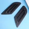 Pcs Car Auto SUV Air Side Cover Intake Grille Vent Decoration Sticker (Black)