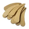 Bamboo Face Cream Spoon Curved Skin Care Beauty Spatula Spoons Eye Creams Stick Cosmetic Tool