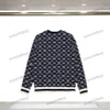 xinxinbuy Men women designer Sweatshirt flower Letter jacquard sweater yellow black white XS-XL