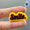 Shoe Parts Accessories Alphabet Charms English Be Happy Smile Letters For Wristbands Kids Gift Decoration Clog Jibz Drop Delivery Otbfq