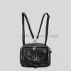 рюкзак Square Женская рок -панк -панк -сумочка дизайнерская сумка для кузова много карманной ins caitlin_fashion_bags