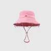 Stingy Brim Hats Designers Herrkvinnor Bucket Hat Fited Hats Sun Prevent Bonnet Beanie Cap Snapbacks Outdoor Fishing Dress Beanies Jac 8 Colors tillgängligt