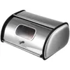 Plates Bread Storage Box Stainless Holder Household Organizer Kitchen Accessory Donut Steel