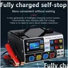 Other Auto Electronics 220W Car Battery Charger 12V 24V High Frequency Intelligent Pse Repair Matic Power Charge Lcd Display Drop De Dhqny