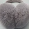 Cache-oreilles hiver en peluche femmes cache-oreilles moelleux sac chaud confortable couverture mignon couleur unie femme unisexe protecteur 230818