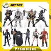 Juguetes de transformación Robots 1/18 JOYTOY 3,75 pulgadas figura de acción figura única Anime colección modelo de juguete 230818