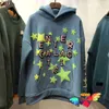 Mens Hoodies Sweatshirts Blue CPFM Hoodie Men Women Full Star Foam Printing Cactus Plant Flea Market Kid Cudi Hoodie Galactic Sweatshirts Fleece Pullove J230818