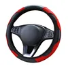 Steering Wheel Covers Auto Car Cover For 37-38 CM 14.5"-15" Anti-slip No Inner Ring M Size Reflective Flame Braid On Steering-wheel