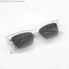 Sonnenbrille 276 Glimmer Sonnenbrille beliebte Designerinnen Frauen Mode Retro Cat Eye Form Rahmen Brillen Sommer Leisure Wild Style UV400 Schutz mit Gehäuse Z230819