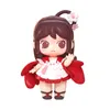 Blind Box 8cm Mini World Cosmic Girl Series Box Toys Doll 9 Style Slumpmässigt en söt anime Figure Gift för 230818