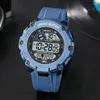 Wristwatches Fashion Sport LED Electronic Watches For Men Luxury Waterproof Luminous Military Watch Man Multifunction Colorful Digital Clock