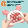 Decompression Toy Quick Push Bubbles Game Console Squeeze Decompression Toy For Kids Boys and Girls Adult Fidget Anti Stress Sensory Toys 230817