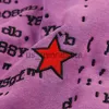 Męskie bluzy bluzy haftowe litery Motyl grafika Ares Wings Zapip Kurtka z kapturem Gwiazdy krawat bar barwnik mężczyźni kobiety nadmierne swobodne pullover j230818