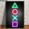 Spelsekenposters en prints Game PlayStation Canvas schilderen Poto's Wall Art Boys Slaapkamer Gamer Home Decor voor kinderen No Frame WO6