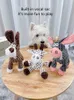 Zabawki dla psów żucia brzmiące zabawkowe trening molowy interaktywny kukurydza osioł Ziarna Pet Pet 230818