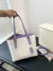 2023 TOTE TOAK DRIPE DRUKOWANIE Luksusowe dla kobiet torba na zakupy torebka Duża pojemność dla kobiet worki na ramię