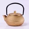 Dinnerware Sets Cast Iron Teapot Set Coffee Carafe Insulated Small Ornament Porcelain Kettle Decoration