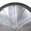 Válvula de retenção de folhas multi -folhas circular, feita de material de aço inoxidável galvanizado (304) para regulação de ventilação e volume de ar para bloquear o refluxo médio