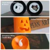 Inne imprezy imprezowe dostarcza 125pcs Halloweenowa świeca Pumpkin Light LED Lampa Lampa Ozdoby Dekoracje 230818