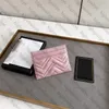 Nouveau portefeuille de portefeuille de haute qualité Fashion Classic Clip Clip de texture Stripe Texture Femme Portefeuille court métrage Livraison gratuite avec sac à poussière et boîte