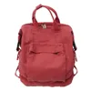 Backpack Casual Ins Style Schoolbag Female Japanese Solid Color Large Capacity College Students Lazy Wind Do Old Rucksack