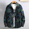 Men's Jackets Tie-dye Denim Jacket Men Plus Size 10XL 11XL Coats Male Fashion Streetwear Big Coat Spring Autumn