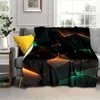 Dekens moderne abstracte geometrie bedrukte deken voor bed airconditioning deken sofa dunne deken picknick deken deken voor bed r230819