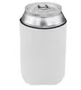 Wholesale! Neoprene Sublimation White Blank Cup Holder for 12oz Can Cooler Heat Transfer DIY Cook Cover for Beer Water Bottles C304