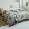 Blankets Large Soft Knitted Bedspread on the Bed Summer Picnic Camping Blanket Cobija Cobertor Tent Hiking Quilt Baby Comforter R230819