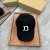 Luxe designer ball hoeden mannen dames canvas vrije tijd mode streep zon petten voor outdoor sport man strapback trucker hoed beroemde borduurwerk honkbal pet