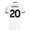 Ward-Prowse L.Paqueta 23 24 Jerseys de football BOWEN ANTONIO EMERSON SOUCEK DOWNES ALVAREZ BENRAHMA INGS 2023 2024 haut troisième 3ème maillot de football bleu uniformes