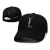 Designer Cap Solid Color Letter Design Fashion Hat Temperament Match Style Ball Caps Men Dames Honkbal Cap erg leuk