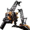 Transformation Toys Robots Aoyi 8 em 1 Big Devastator Transformation Action Ação Figura Toys Robot Car Anime Modelo Classic Boy Kids Presente DD03 DD04 230818