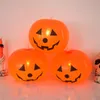 Andra evenemangsfestleveranser 5st Halloween LED Glowing Balloons Horror Ghost Pumpkin Latex Ballon Decorations for Home Inomhus utomhusbarn 230818