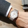 Orologi da polso uomo di lusso di moda guardano acciaio inossidabile impermeabile orologio da polso da maschi da maschile maschile di relogio maschile