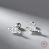 Charm 925 Sterling Silver Stud Earrings Earring for Women Personality Wedding Screw Stud Earrings Jewelry Gift R230819