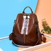 Дизайнерский пакет Backbackpack Style Женский кожаный рюкзак высокий качество 2023 Vintage Travel Suck Bag Mochilas School Backbackpackpackpackqwertyui879