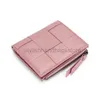 ウォレットAnnmouler Women's Fashion Wallet Leatherショートウォレットデザイナー女性のビルフォールドファッションコインウォレットカード所有