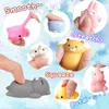 Decompression Toy 1050PCS Mini Squishy Toys Mochi Squishies Kawaii Animal Pattern Stress Relief Squeeze Toy For Kids Boys Girls Birthday Gifts 230818