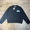 Herentruien Vetements Zwarte sweatshirts Gedrukt Pure katoenen Terry Oversized Round Neck PULLOVER 230818