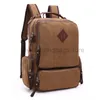 designer bag Backpack Style Best Quality Canvas Men's Notebook Bag 15.6-inch Advanced Retro Outdoor Design Durable New Trend Classicbackpackstylishhandbagsstore