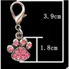 خطاب أزياء السحر العائم مع سحر جراد البحر Dangle Rhinestone Love Pendants DIY لإكسسوارات صنع المجوهرات Turuh R9pet Dhuyo