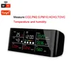 メーターwifi tuya多機能空気品質モニターPM2.5 PM10 HCHO TOVC温度湿度赤外線NDIR検出器