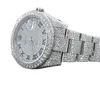 2023 Latt Arrival VVS Moissanite 30 Carat Diamond Studded Busins Watch Automatic Unisex Hip Hop Watch at Bt Price