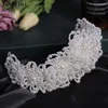 Haarclips Janevini Handmade Pearls Bridal Tiaras en Crowns Luxury Princess Headband Wedding Tiara Bride Accessories Headpieces