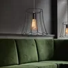 Pendant Lamps Retro Antique Vintage American Country Wrought Iron Edison Led Light Warehouse Dinning Room Home Decor Lighting Fixture