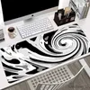 Mouse Pads Wrist 90x40cm Large Black White Gaming Mouse Pad Big Mouse Mat Computer Gaming Locking MousePad Keyboard Desk Mice Pad R230819