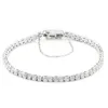 Verstelbare VVS def moissaniet -pass diamant tester Tennis Bracelet 925 zilveren vaste gouden tennisketen hiphop sieraden