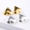 Boucles d'oreilles à tige LONDANY Antique Love S925 Silver Needle Temperament Advanced Heart Shaped Ear Clip