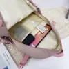 Skolväskor japanska flickor estetiska ryggsäck söt för student tonåringar fickor kawaii kvinnor bärbar dator harajuku mochila 230818